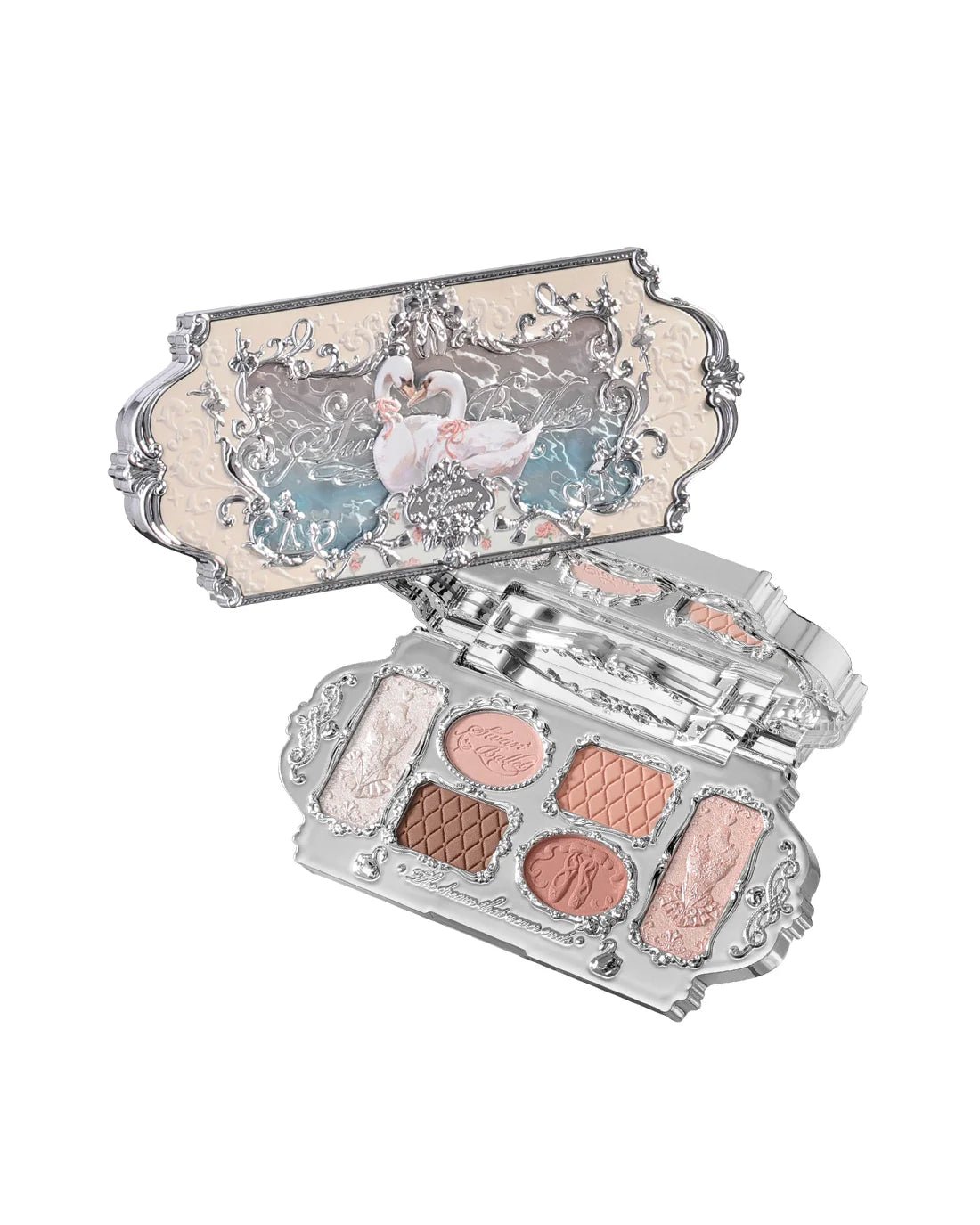 Palette de maquillage six couleurs Swan Ballet - Asterza