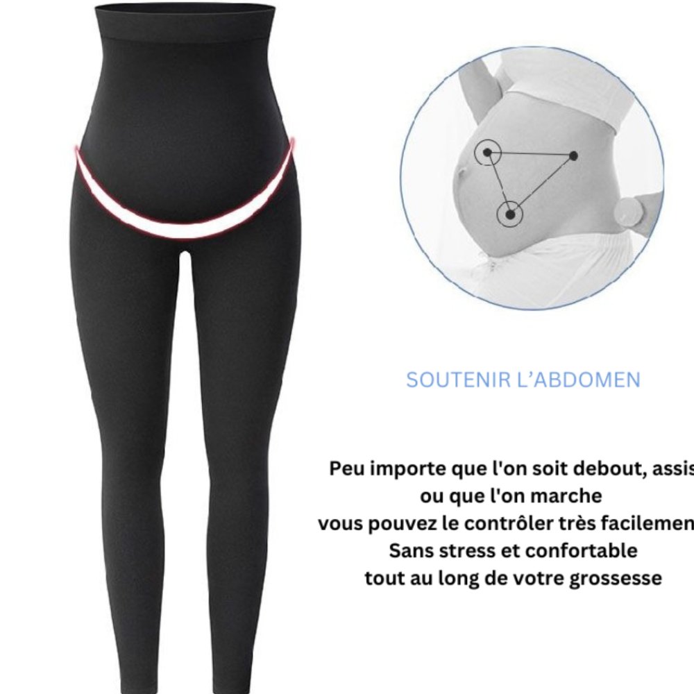 Leggings de grossesse taille haute - Asterza